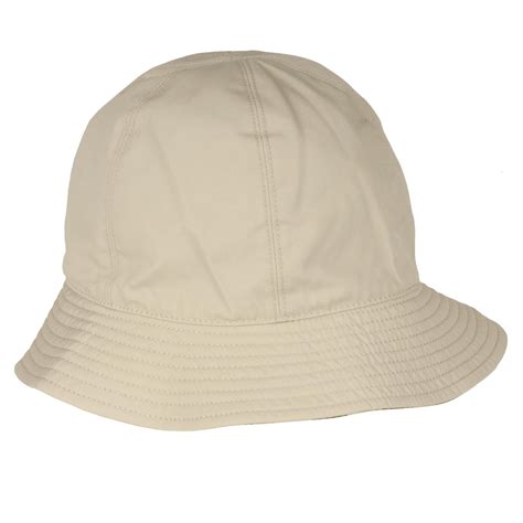 burberry buckethead|Badge Cotton Bucket Hat in Khaki .